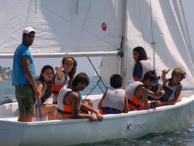 Nevegando en el camp